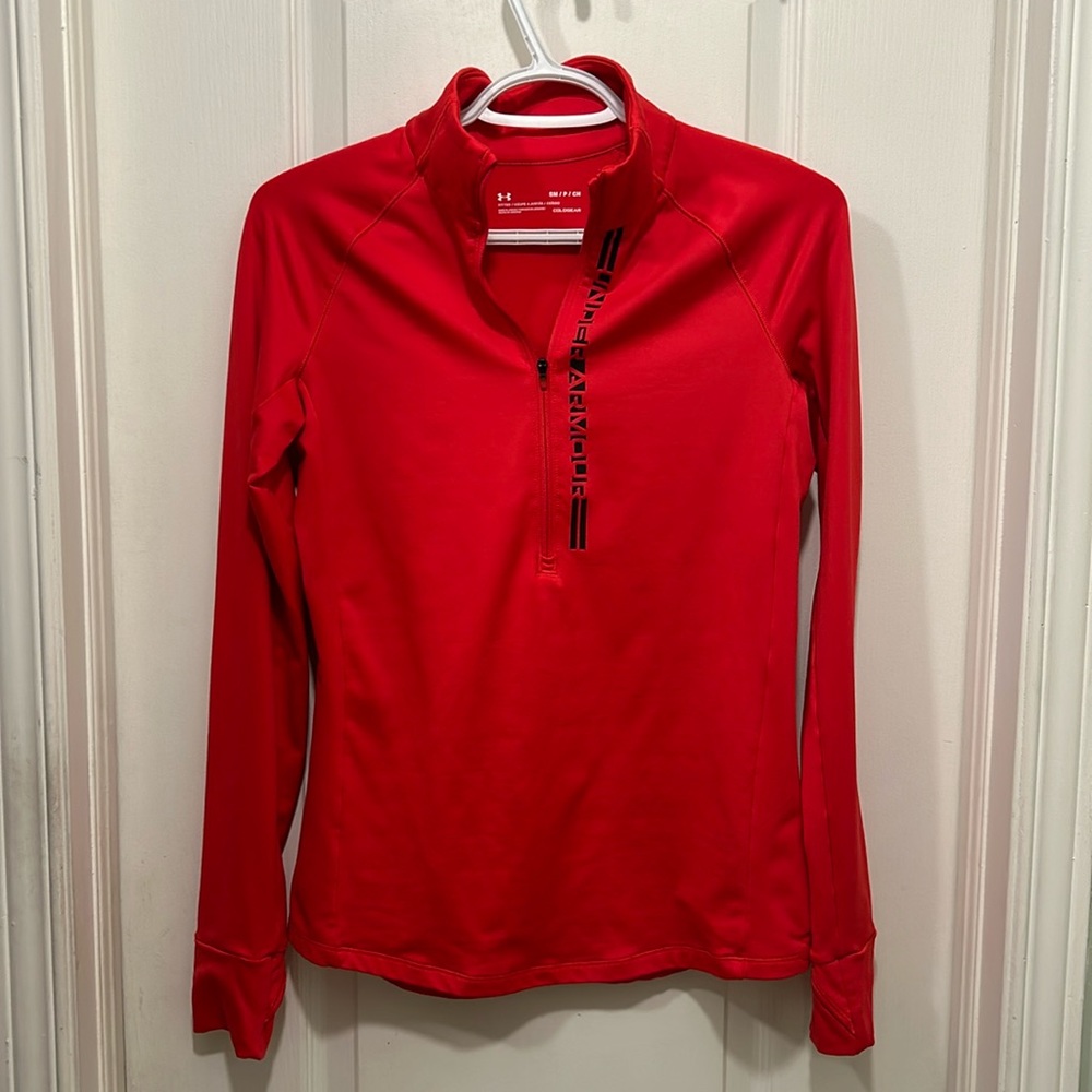 Under Armor fitted coldgear quarter zip ❤️❤️
